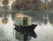 Claude Monet The Studio Boat Germany oil painting artist